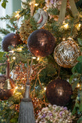 Copper Beaded Ornament