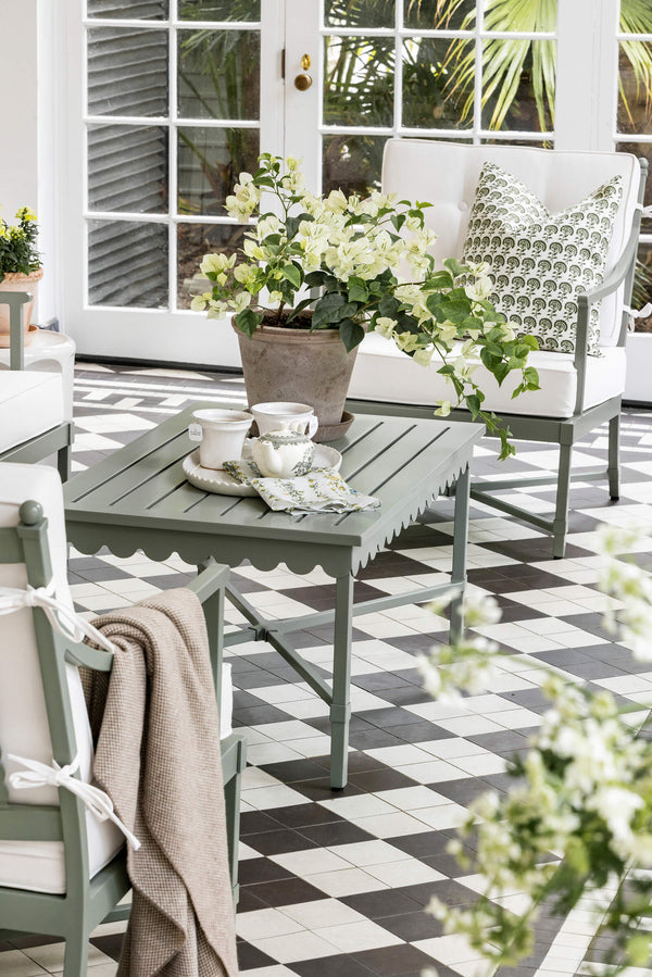 Riviera Coffee Table in Sage