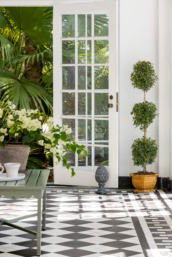 Wicker Hexagon Planter