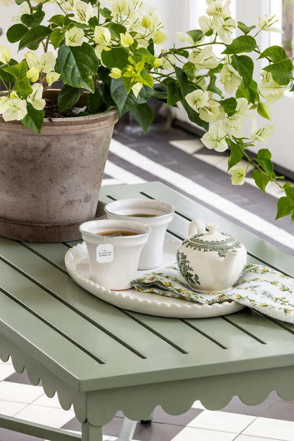 Rosa Terracotta Pot in Grey
