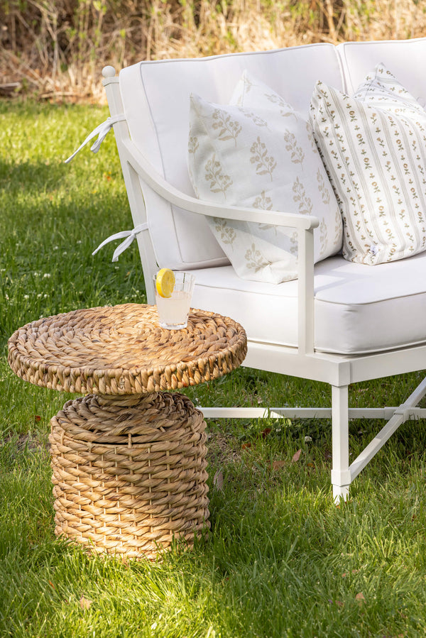 Water Hyacinth Garden Stool