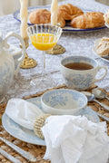 Beaded Napkin Ring in Ivory