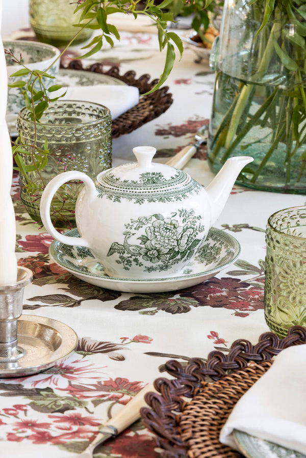 Green Pheasant Saucer