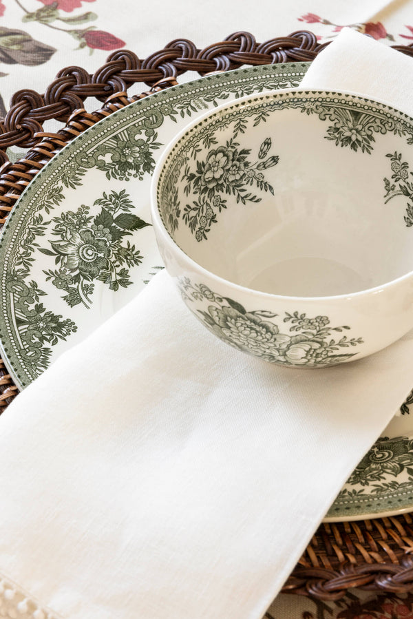 Green Pheasant Dinner Plate