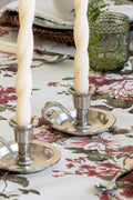 Ivory Twisted Taper Candle Set
