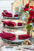 Ribbed Silver Napkin Ring
