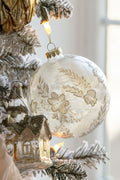 Winter Dove Ornament Set