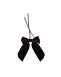 Brown Velvet Napkin Bow