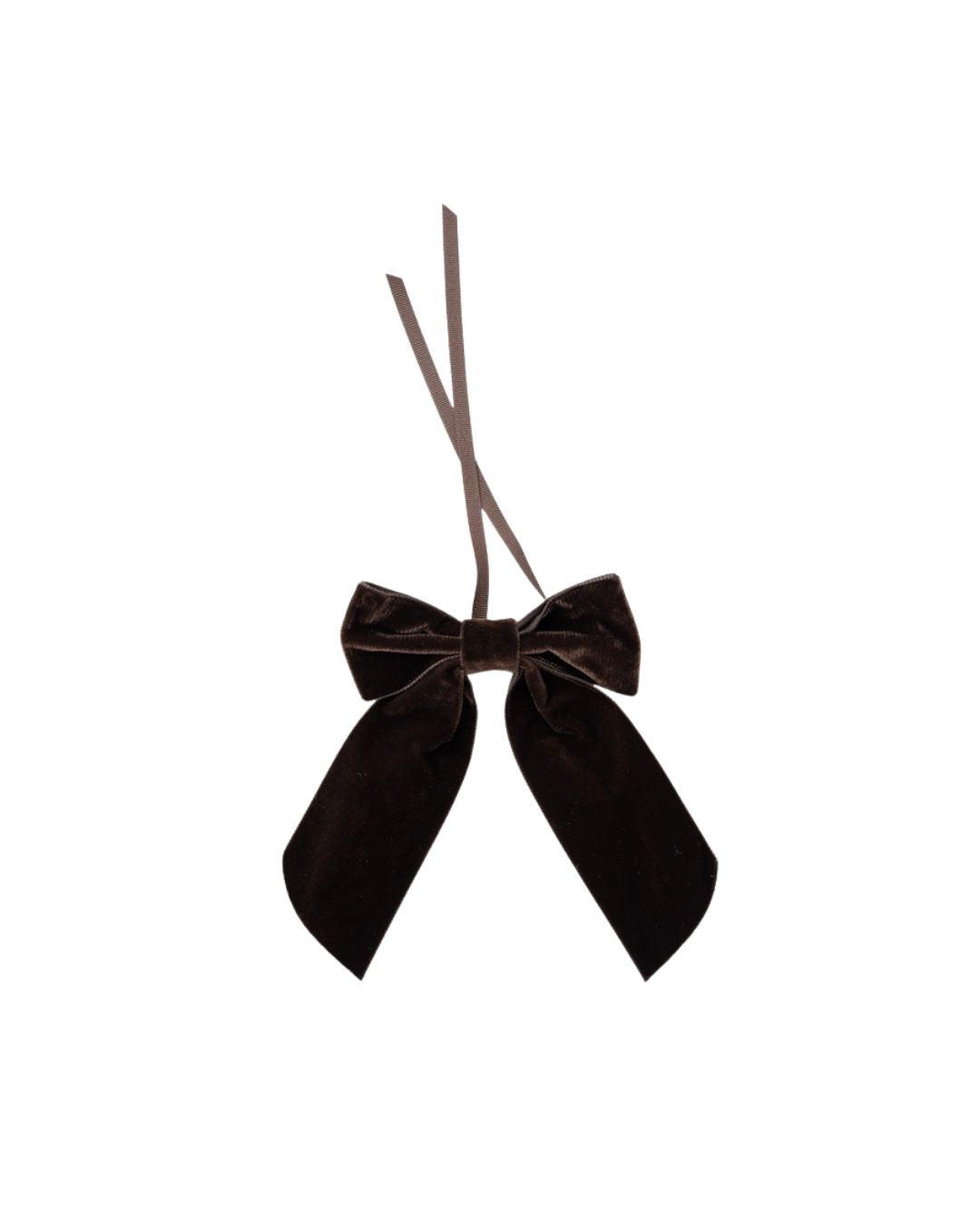 Brown Velvet Napkin Bow