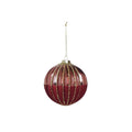 Burgundy Ball Ornament