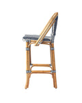 Cabana Stripe Counter Stool in Navy
