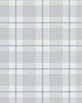 Camden Plaid Fabric in Grey