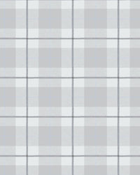 Camden Plaid Fabric in Grey