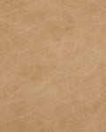 Abbey Leather Spool Ottoman