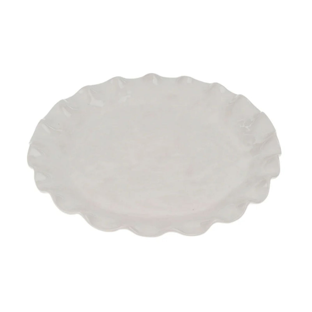 Cecelia Scalloped Dinner Plate