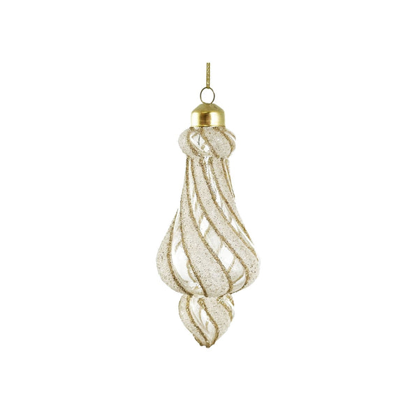 Champagne Twirl Ornament