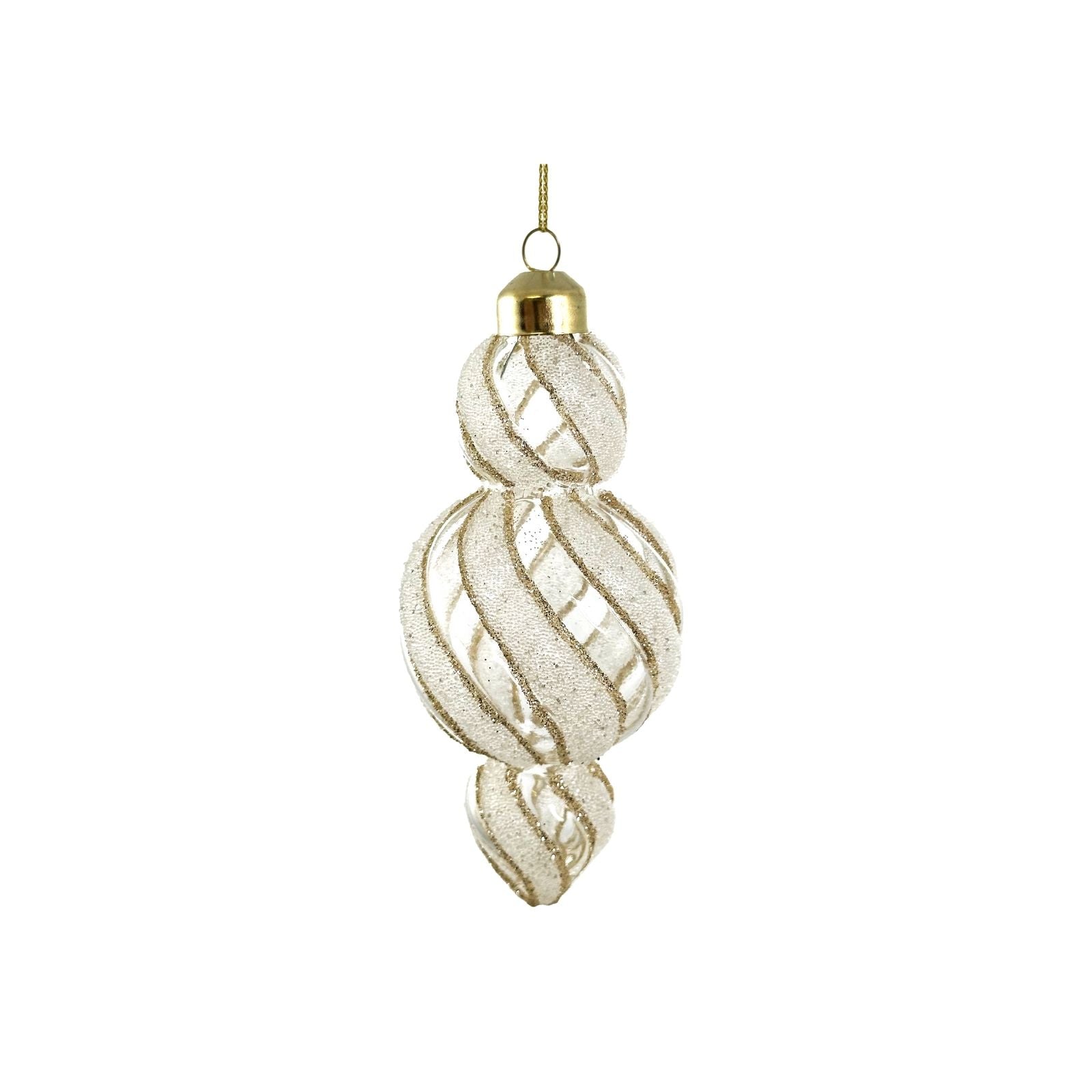 Champagne Twist Ornament