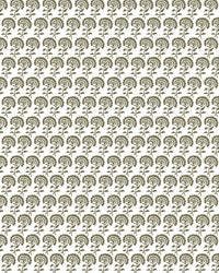 Chelsea Block Print Fabric in Olive