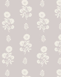 Chloe Floral Fabric in Lilac