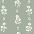 Chloe Floral Fabric in Willow