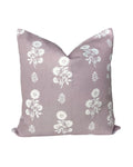 Chloe Floral Pillow in Lilac