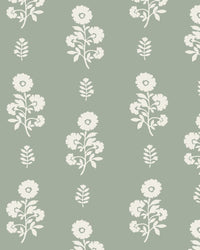 Chloe Floral Fabric in Willow