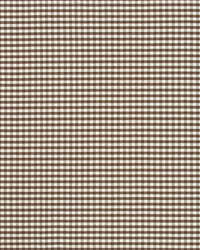 Chocolate Petite Check Fabric