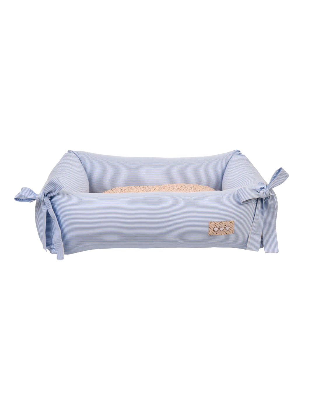 Coastal Stripe Dog Bed