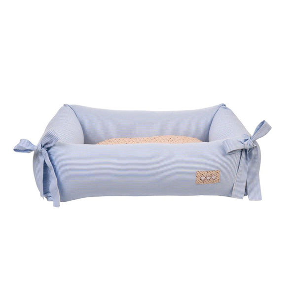Coastal Stripe Dog Bed