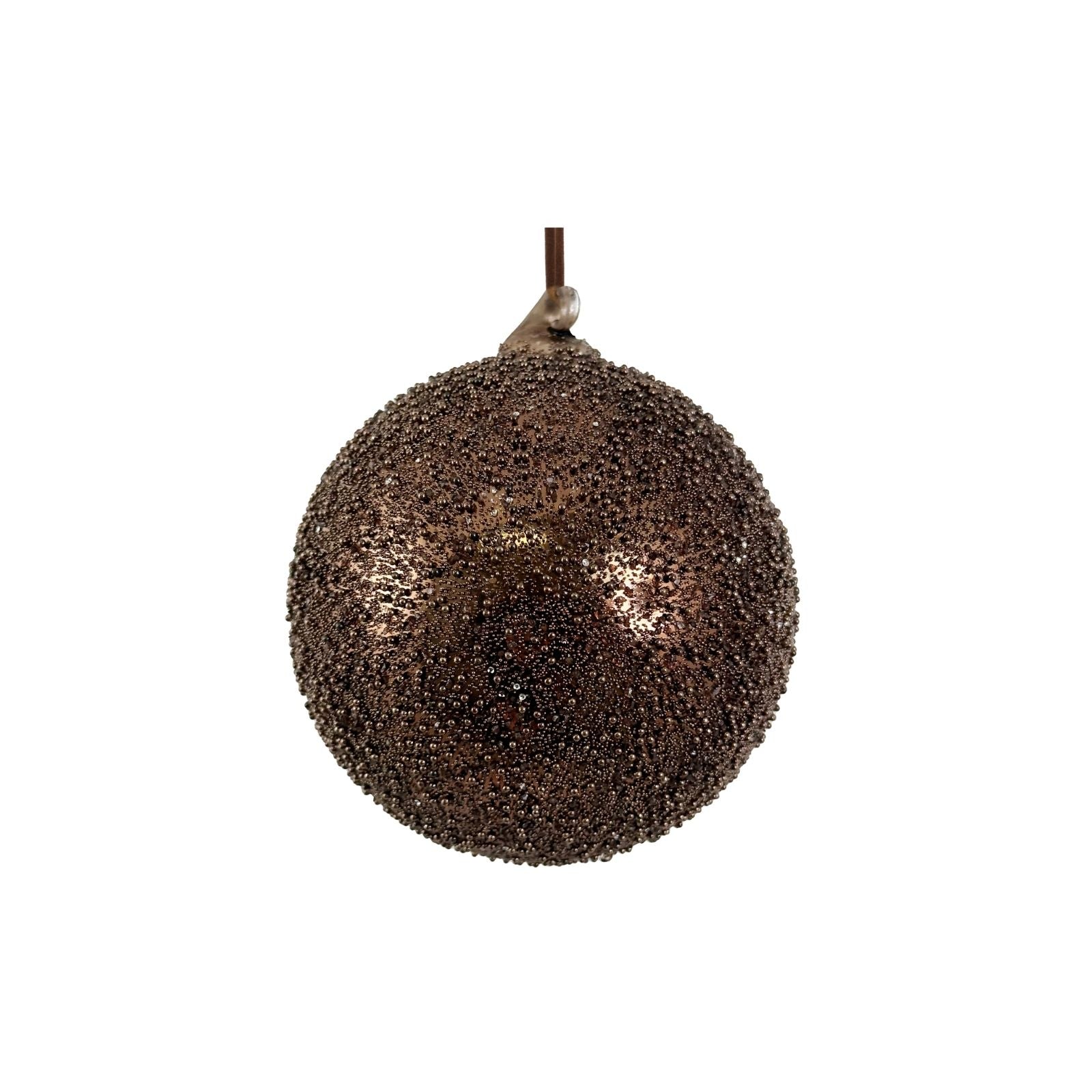 Copper Beaded Ornament