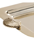 Côte Shell Tray - Polished Gold