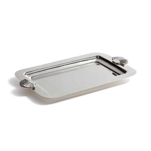 Côte Shell Tray - Polished Nickel