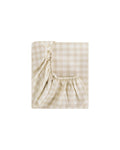 Cozy Gingham Crib Sheet