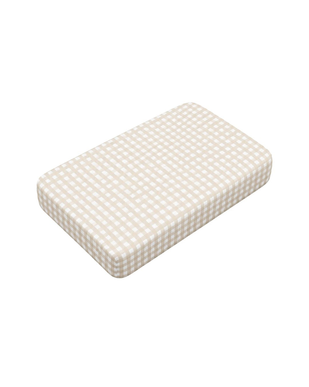 Cozy Gingham Crib Sheet