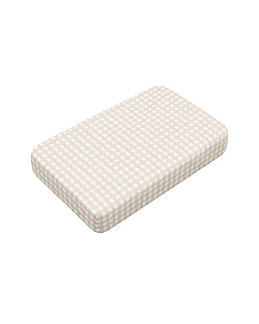 Cozy Gingham Crib Sheet