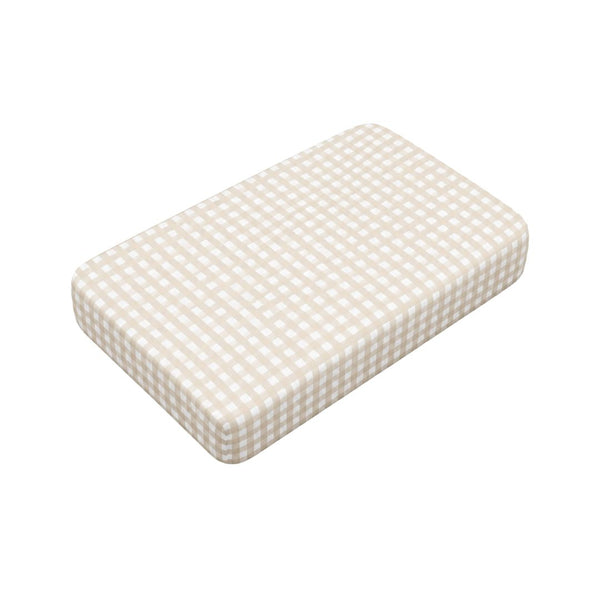 Cozy Gingham Crib Sheet