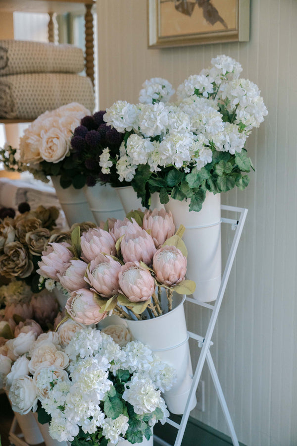 White Geranium Spray