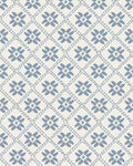Dainty Lattice Fabric in Dusty Blue
