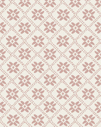 Dainty Lattice Fabric in Dusty Pink