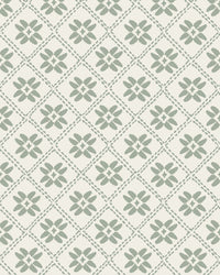 Dainty Lattice Fabric in Willow