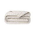Delicate Floral Stripe Quilt