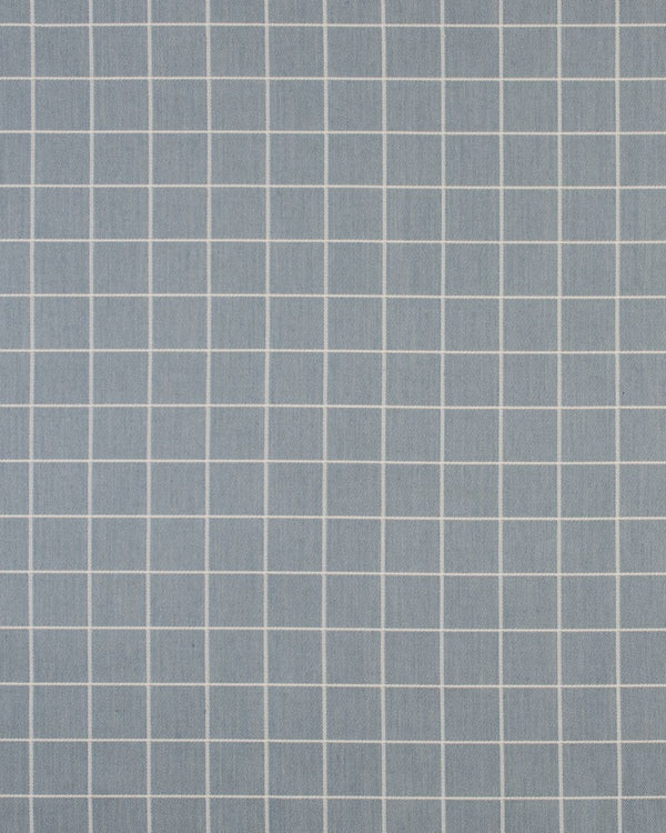 Denim Hampton Plaid Fabric