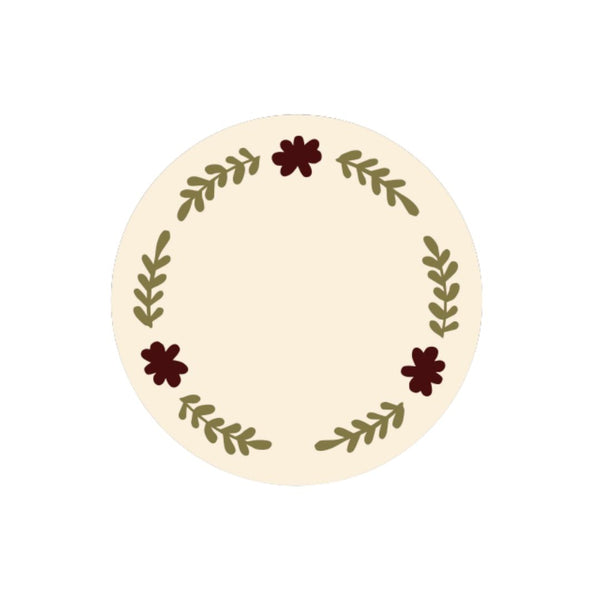 Flora Dinner Paper Plate, Set of 12