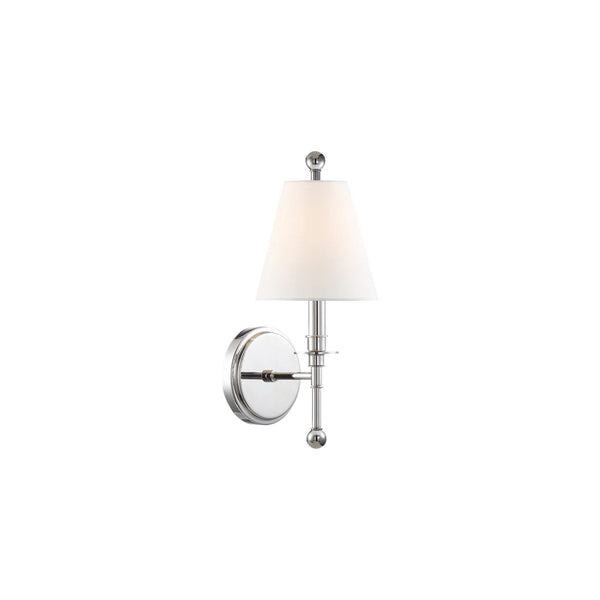 Elissa Sconce in Polished Nickel