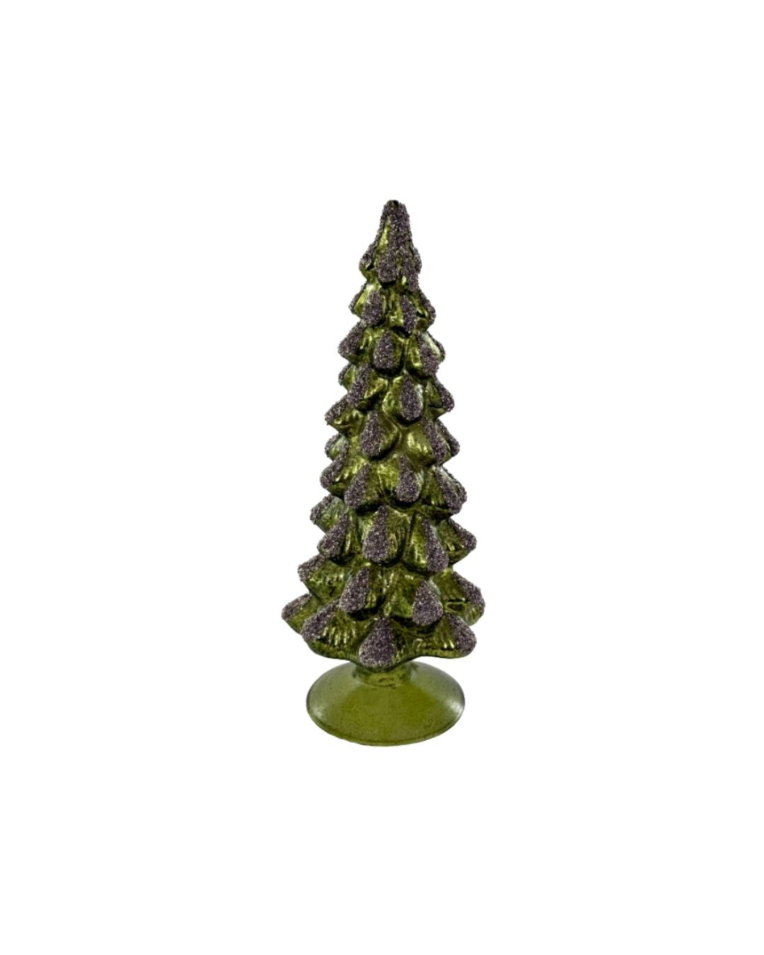 Emerald Glass Tree - Medium