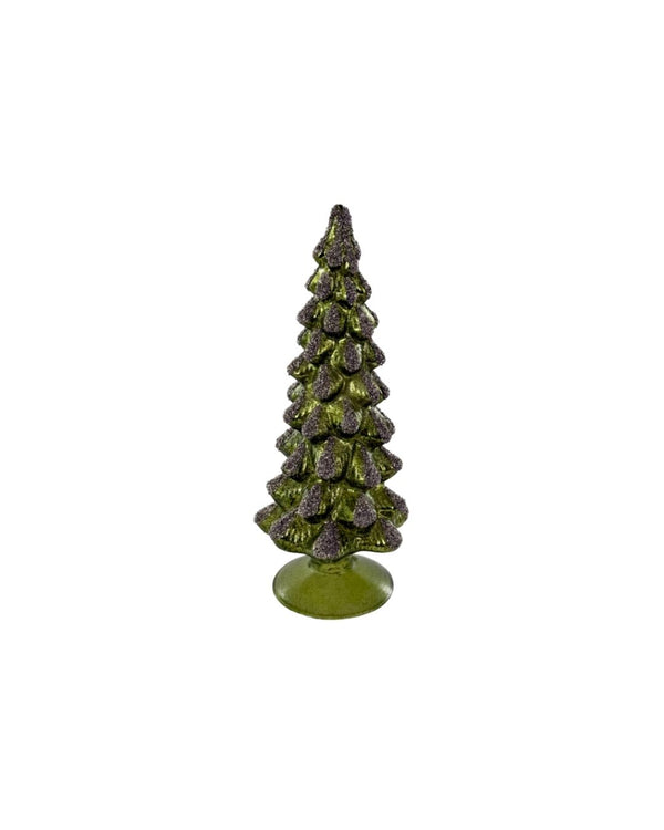 Emerald Glass Tree - Small