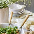 Beaded Napkin Ring in Ivory