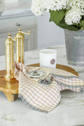 Gingham Border Hand Towel