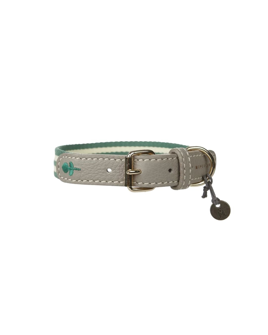 Fern Stripe Dog Collar