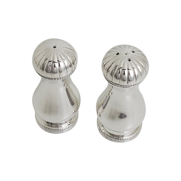 Fluted Salt and Pepper Shaker Set